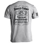 Donald Trump Old No. 45 Label Shield Republic