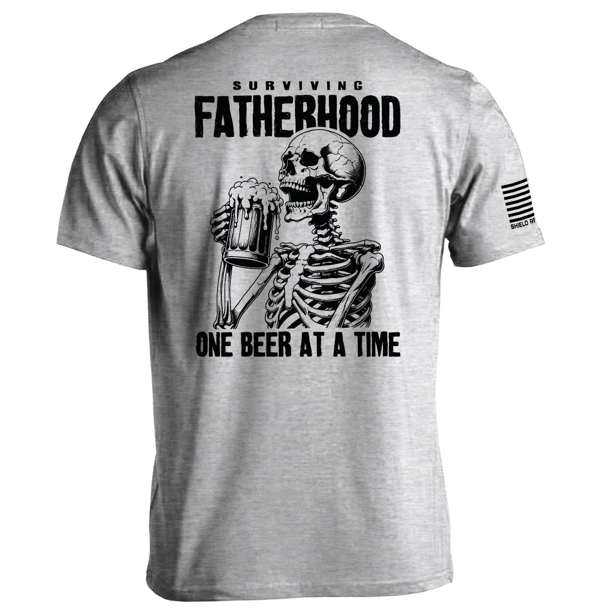 Surviving Fatherhood One Beer At A Time Shield Republic