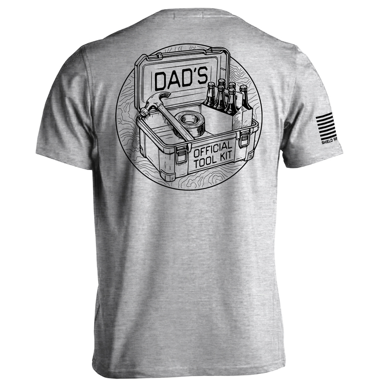 Dad's Official Toolkit Shield Republic