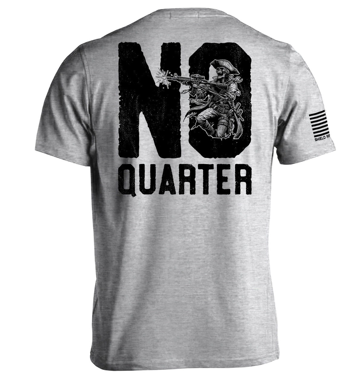 No Quarter AR15 Skeleton Shield Republic