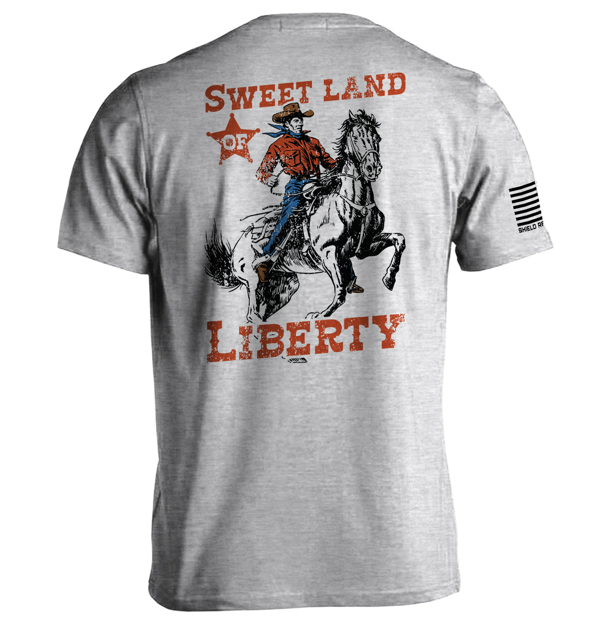 Sweet Land Of Liberty Shield Republic