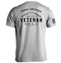 Proud American Veteran The Oath Never Ends Shield Republic