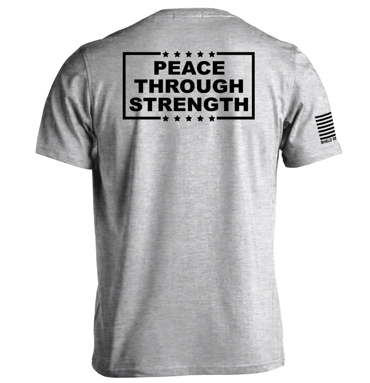Peace Through Strength White Shield Republic