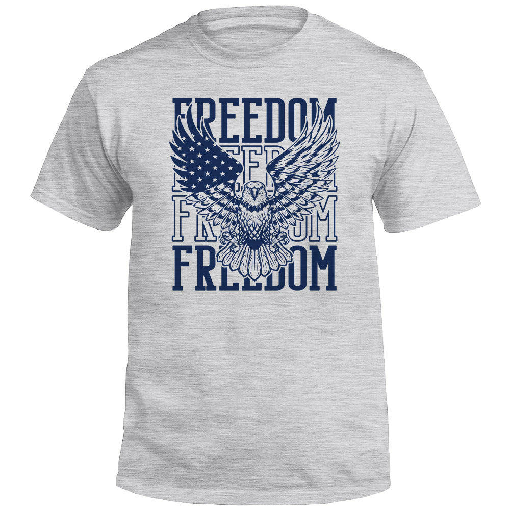 Freedom Repeated Eagle (Front) Shield Republic