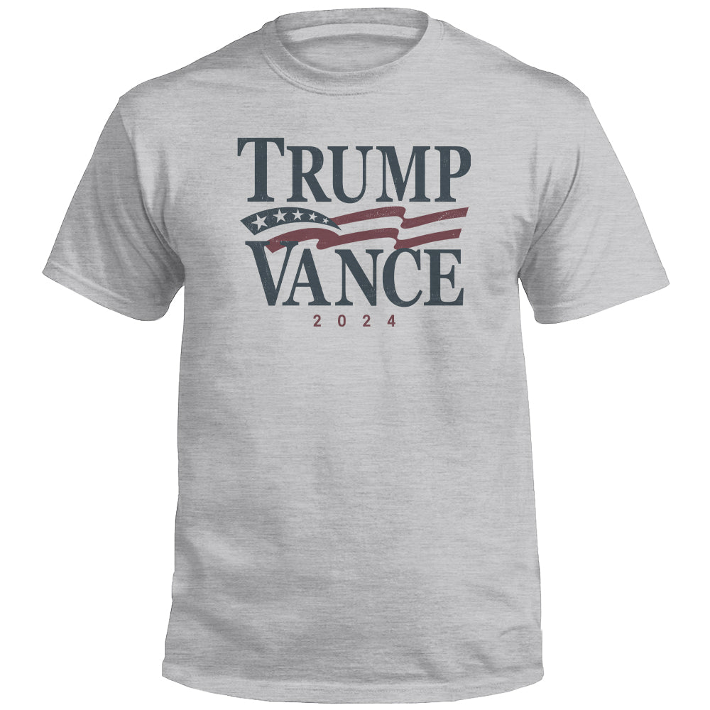 Trump Vance 2024 Vintage (Front) Shield Republic