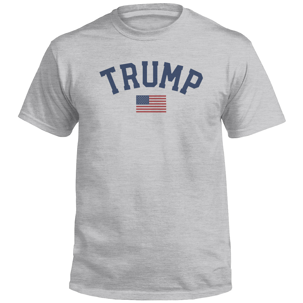 Trump American Flag 2024 (Front) Shield Republic