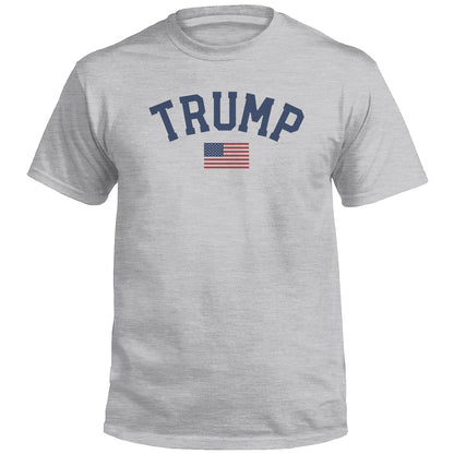 Trump American Flag 2024 (Front) Shield Republic
