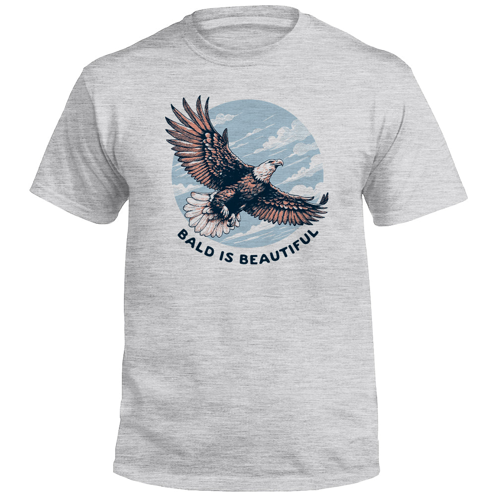 Bald Is Beautiful (Front) Shield Republic