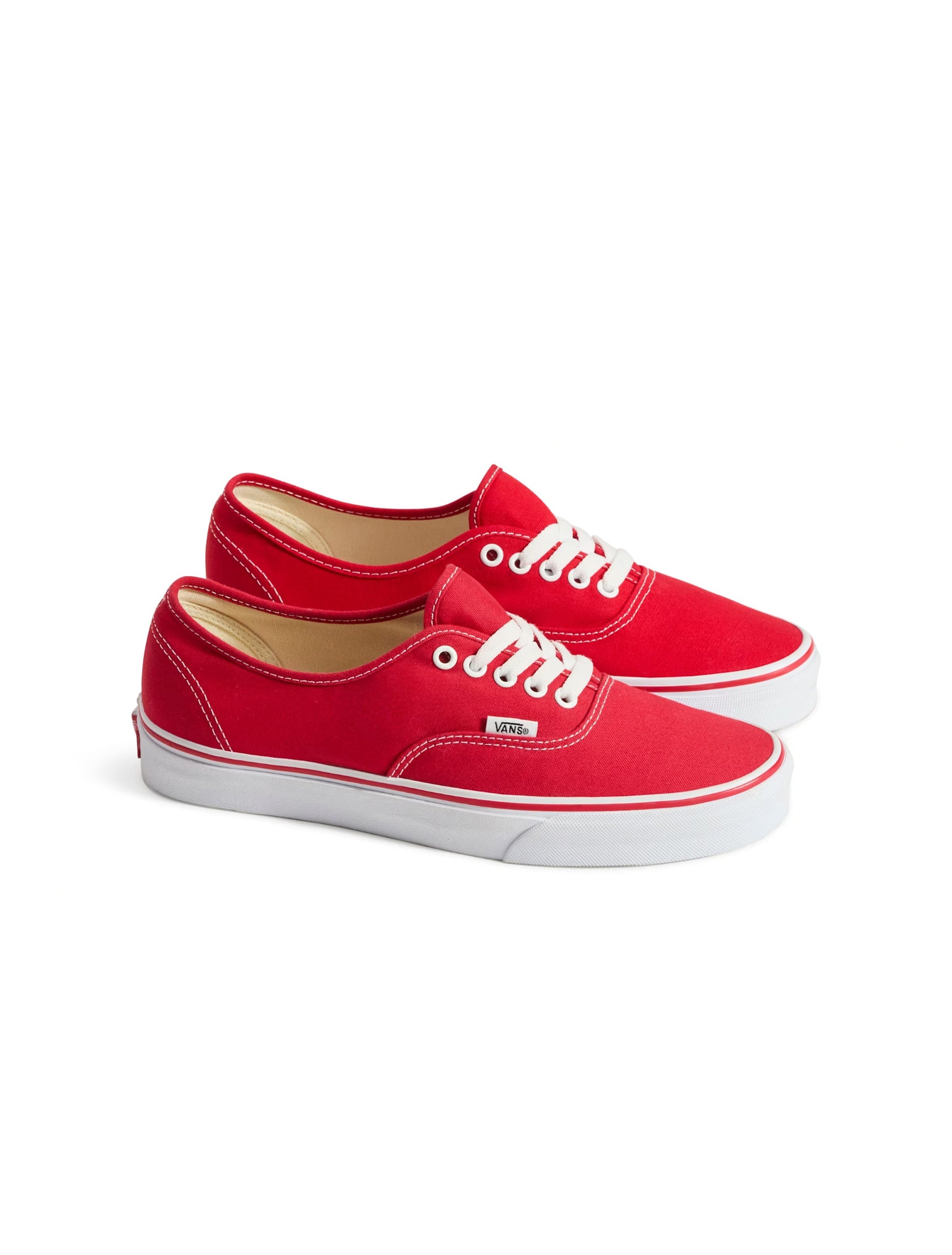 Vans Big Kids Authentic - Red Denim Exchange