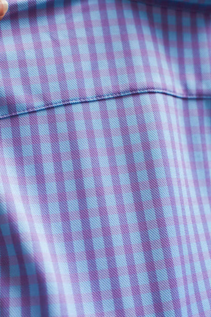 Avant Check Long Sleeve Tech Shirt Buki