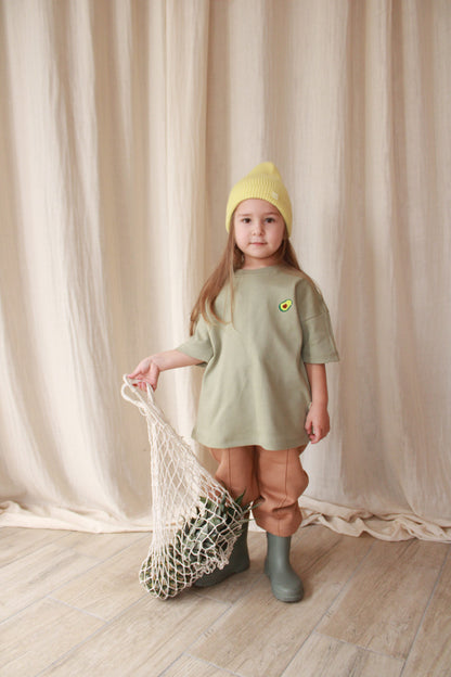 Oversize Avocado T-shirt Honey and Hive