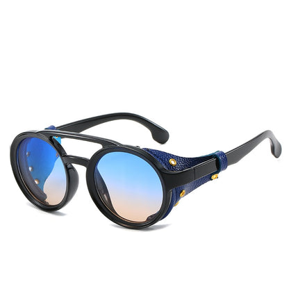 Steampunk Sunglasses Brand Design Round Sunglass FitiqueFit