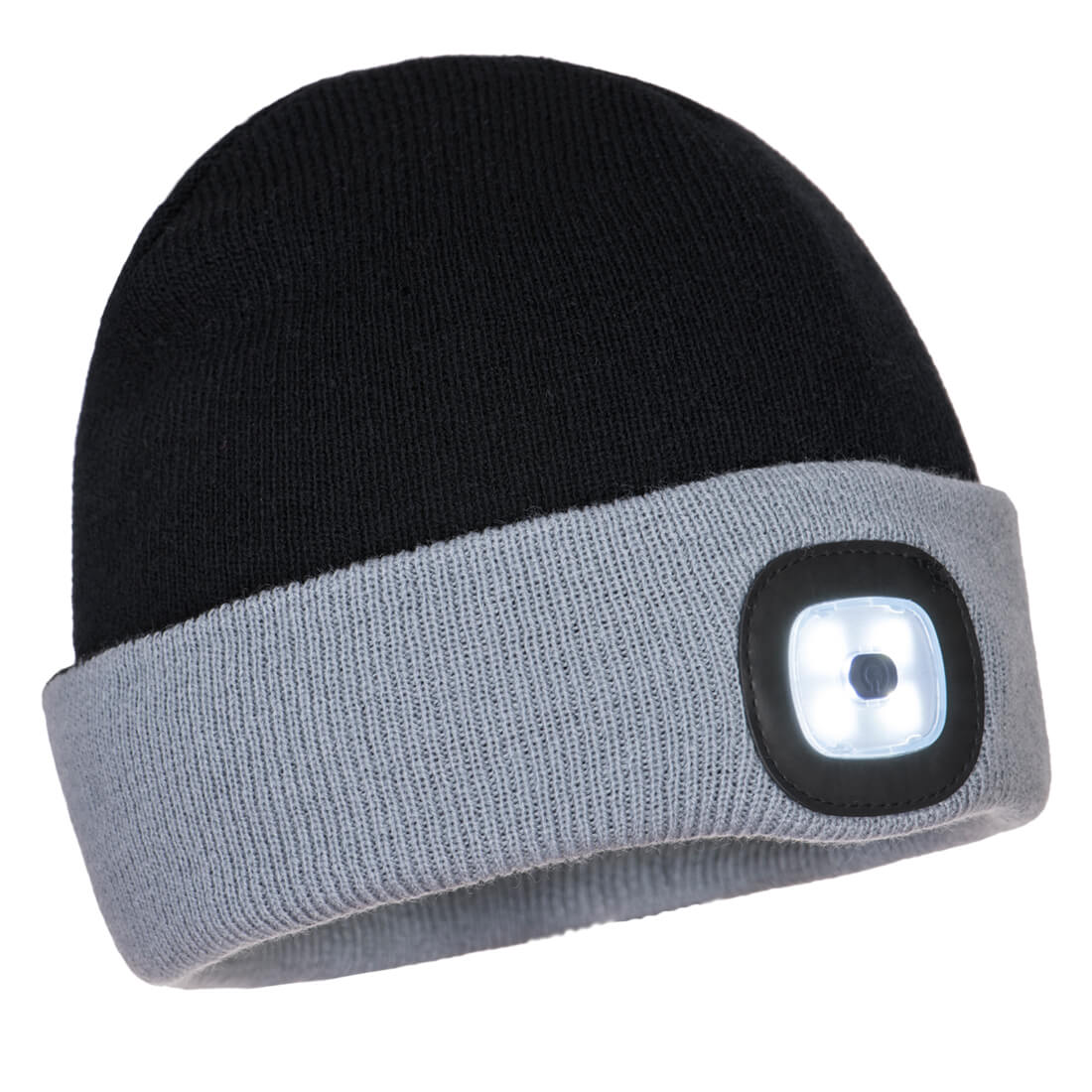 Two Tone LED Rechargeable Beanie Armed American Supply