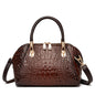 Crocodile Pattern Messenger Shoulder Bag – Stylish Cowgirl Bag for Any Occasion Country in My Heart