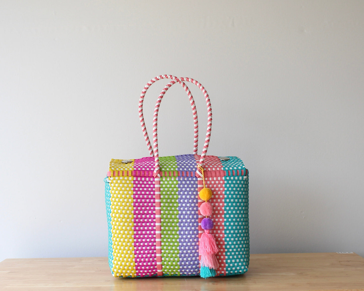 Allegra Handwoven Handbag - Multicolor MexiMexi