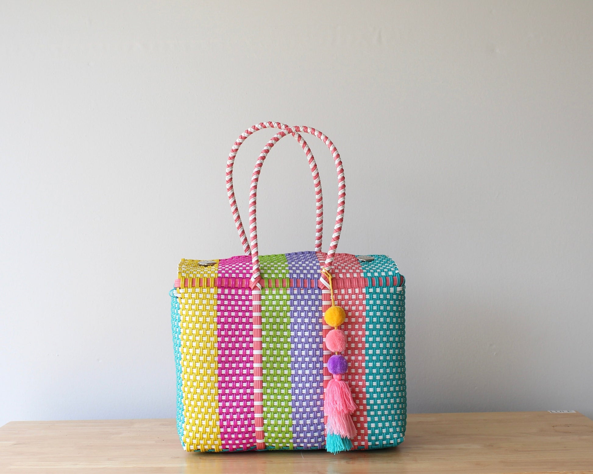 Allegra Handwoven Handbag - Multicolor MexiMexi