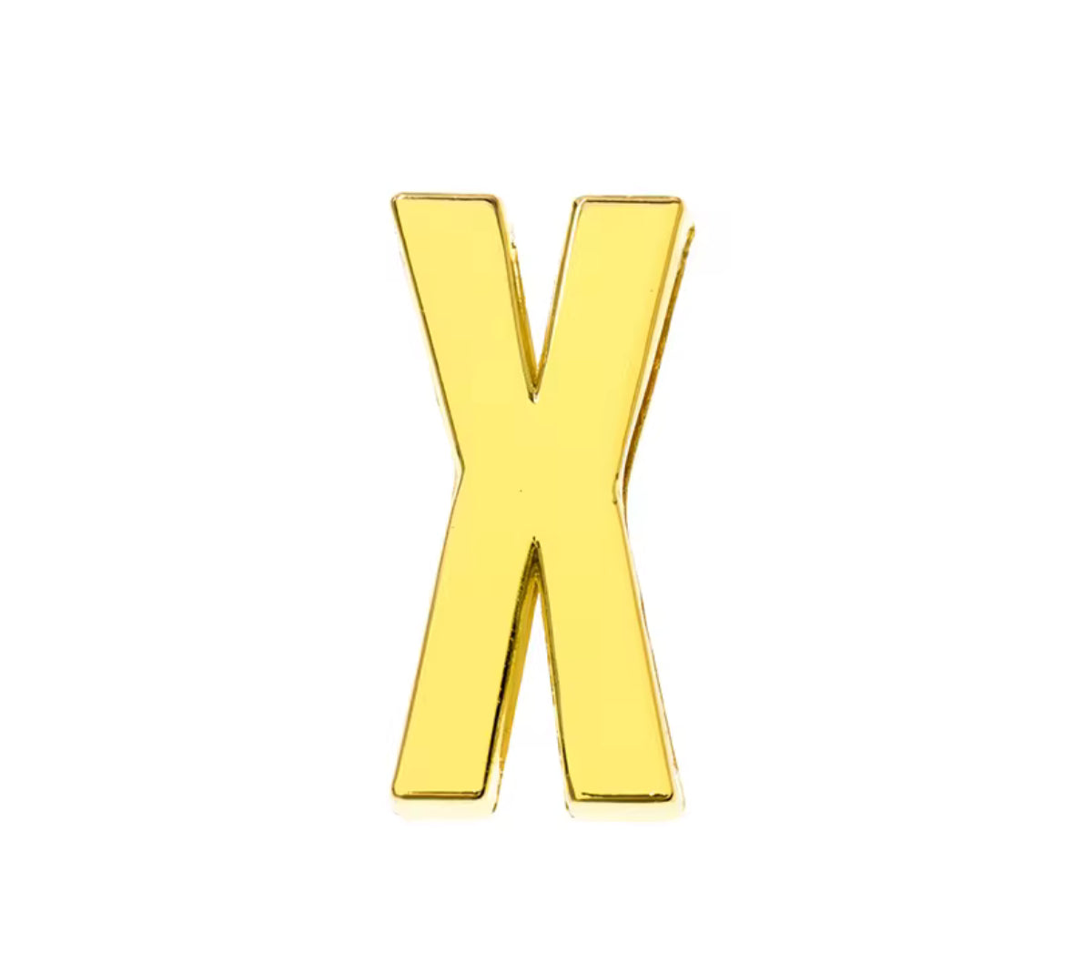 Scarf Slide Letters – 30mm – 14K Gold Non Tarnish Deep South Originals