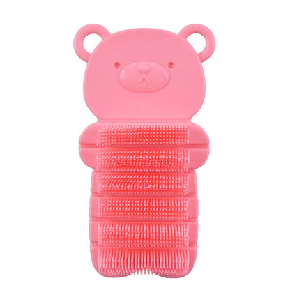 Cartoon hand washing brush baby and children's hand washing tool cleaning nail crevice dirt cleaning brush
