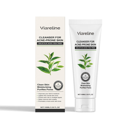 Green Tea Cleansing Gel Gloss Oil Control Clean Balance Skin Moisturizing Moisturizing Skincare Set V.I.P Digital Presence