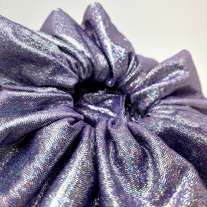 Purple Holographic Scrunchie Enchanted Scrunch