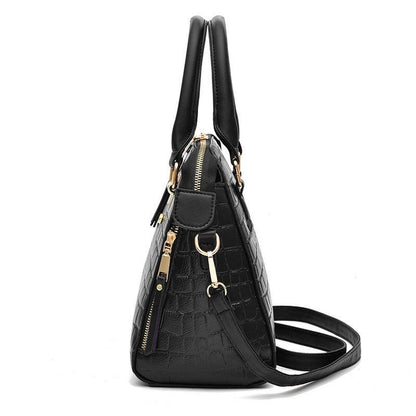 Luxe Alligator Leather Shoulder Bag - Stylish Premium Leather Bag for Women Country in My Heart