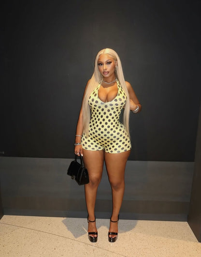 Dot Me Down Romper DALOVELY STYLE