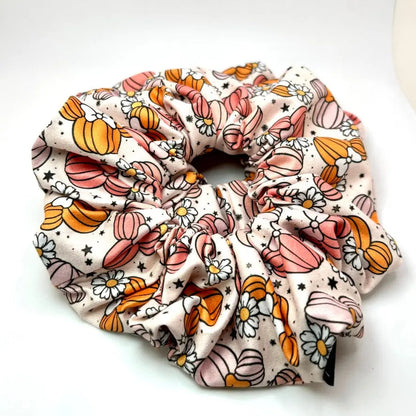 Mickey Pumpkins Fall Scrunchie Enchanted Scrunch