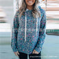 Fashionable Leopard Print Hooded Sweatshirt for Women
