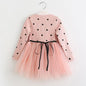 Bear Leader Girls Dress Pentagram Princess Dress Brand Girls Clothes Children Clothing European and American Style Girls Dresses