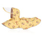 New Pet Clothes Waterproof Reflective Cape Raincoat Transparent PU Leather Dog Raincoat
