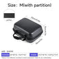 Portable EVA Fishing Reel Bag Shockproof Waterproof Reel Protective Case Fishing Tackle Storage Case for 1-2 Fishing Reels