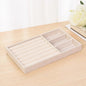 Plush jewelry storage box jewelry box rings earrings bracelets necklaces storage display shelf
