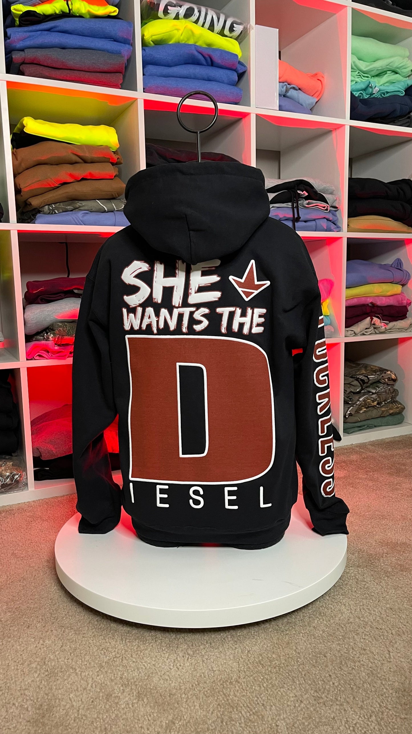 She Wants the Diesel Hoodie Luckless Outfitters
