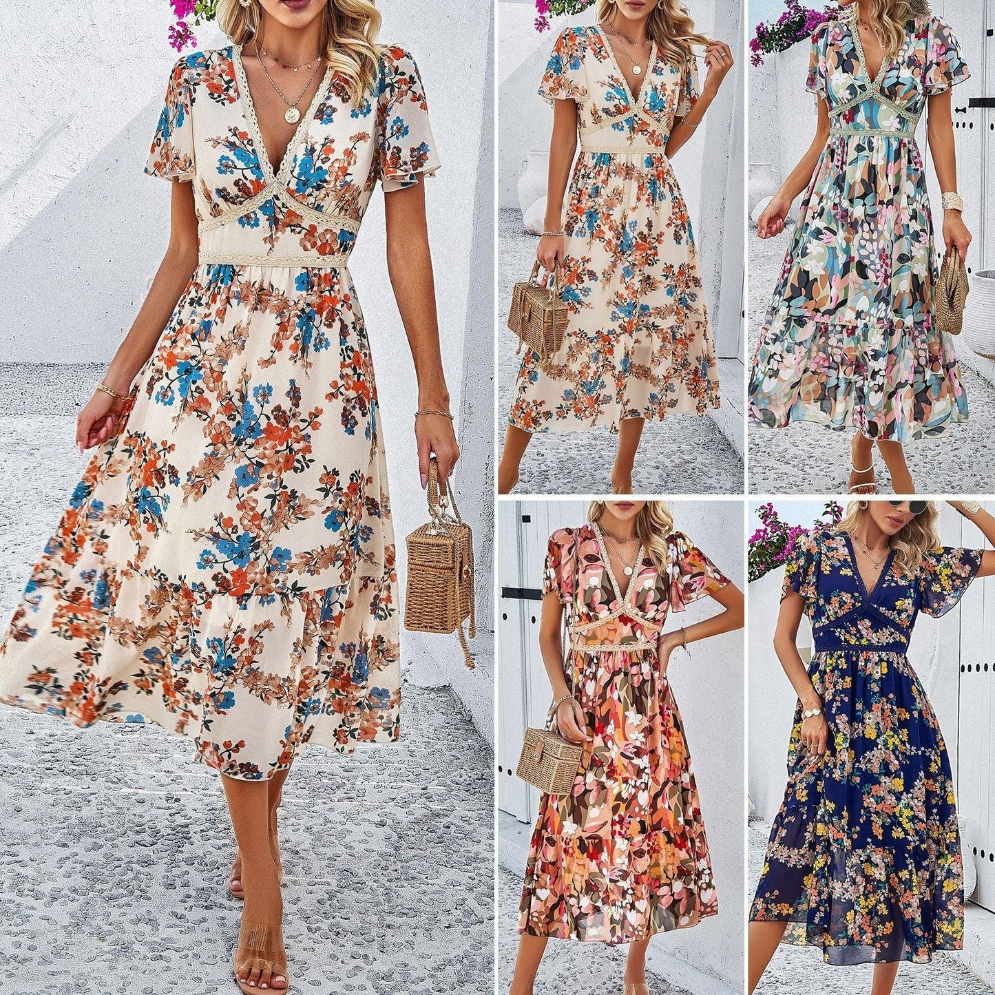 Sunny Fields Floral Dress | Casual Spring & Summer Cowgirl Dress Country in My Heart