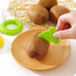 Creative stainless steel kiwifruit peeler specialized for peeling and dividing