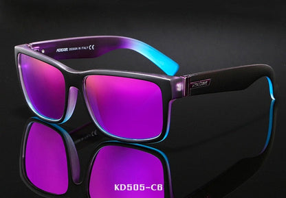 Men's Polarized Sport Sunglasses – UV400 Square Frame FitiqueFit
