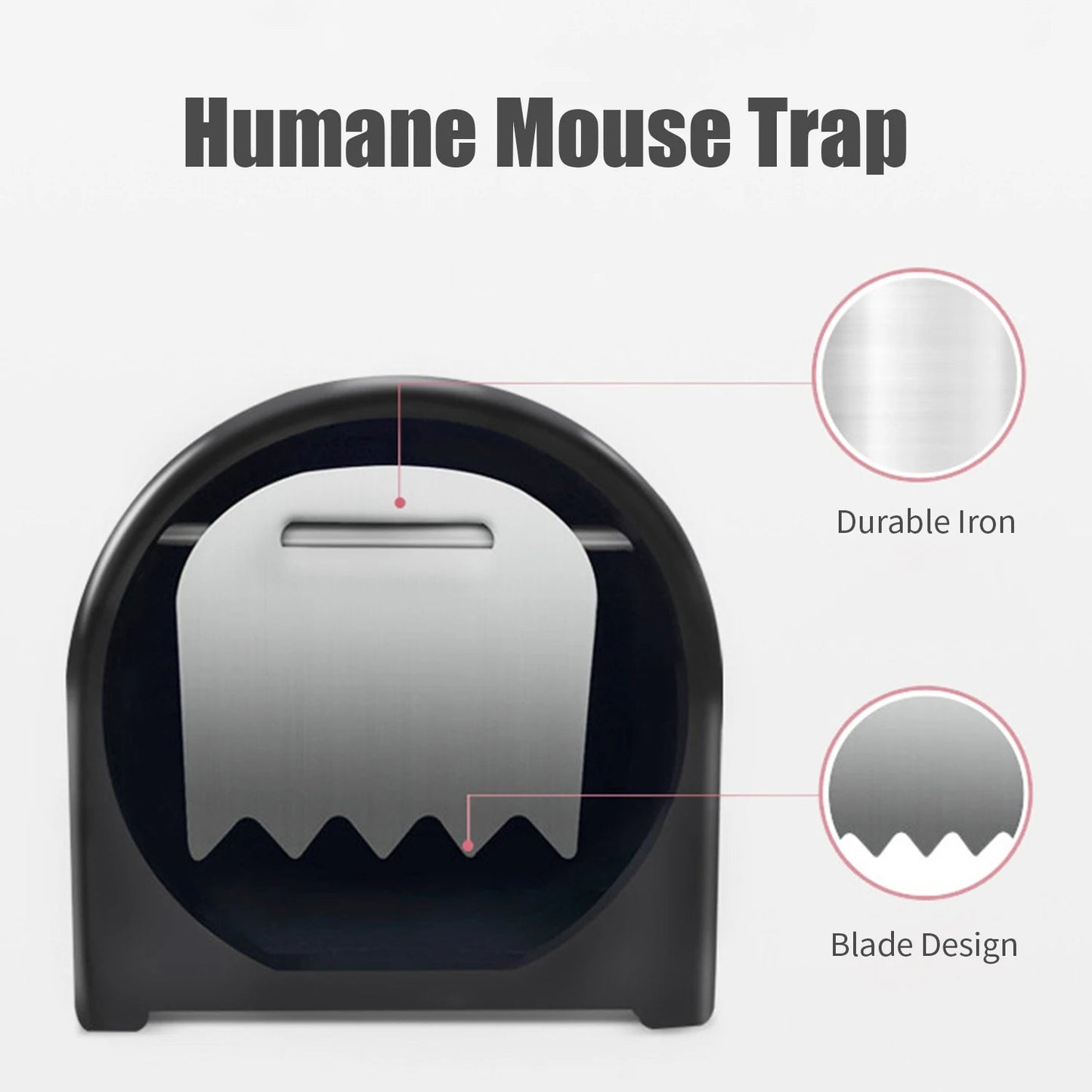 Rodent Zapper Rat Mice Mouse Trap Humane Mouse Trap Catch and Release Mouse Traps Mousetrap Catcher Capture Cage Indoor Outdoor