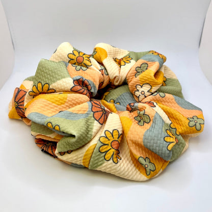 Retro Flower Summer Bullet Scrunchie Enchanted Scrunch