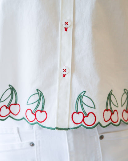 Cherry Cute Button Down Downeast