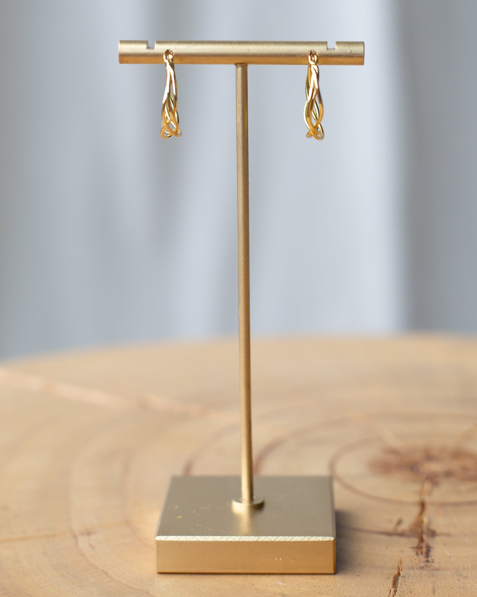 Braided Hoop Earrings Downeast