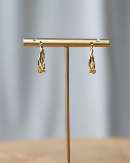 Braided Hoop Earrings Downeast