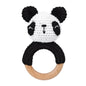 Carving Name Baby Soothing Bell Newborn Gift Bath Gift Knitted Cartoon Doll