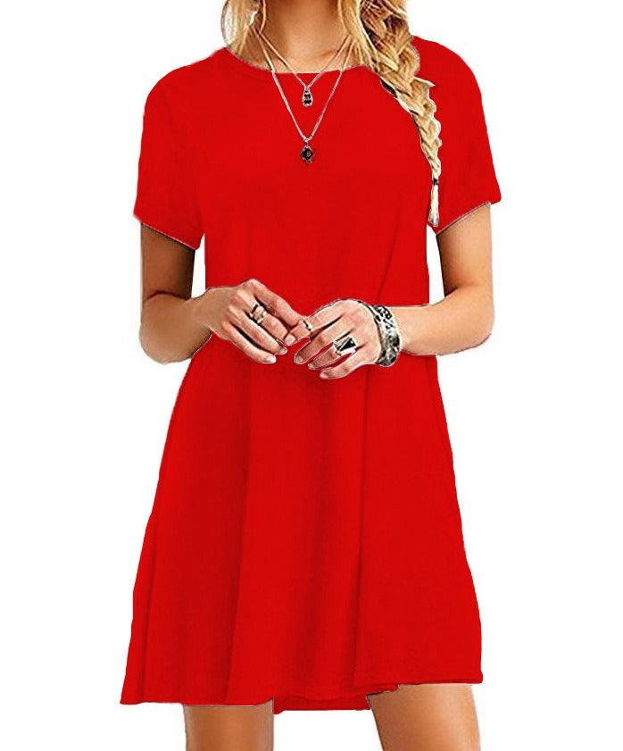 Cowgirl Chic Casual Short Sleeved Dress | Comfortable & Stylish Cowgirl Dress Country in My Heart