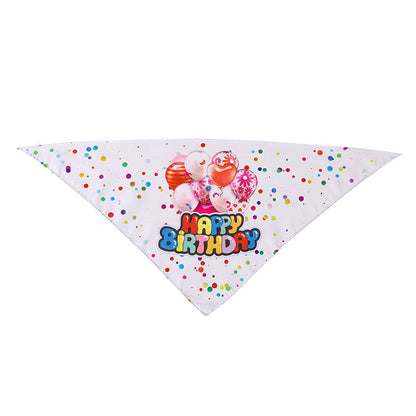Pet Bandana for Dogs and Cats - Thanksgiving, Christmas, Halloween Pet Triangle Scarf Bib