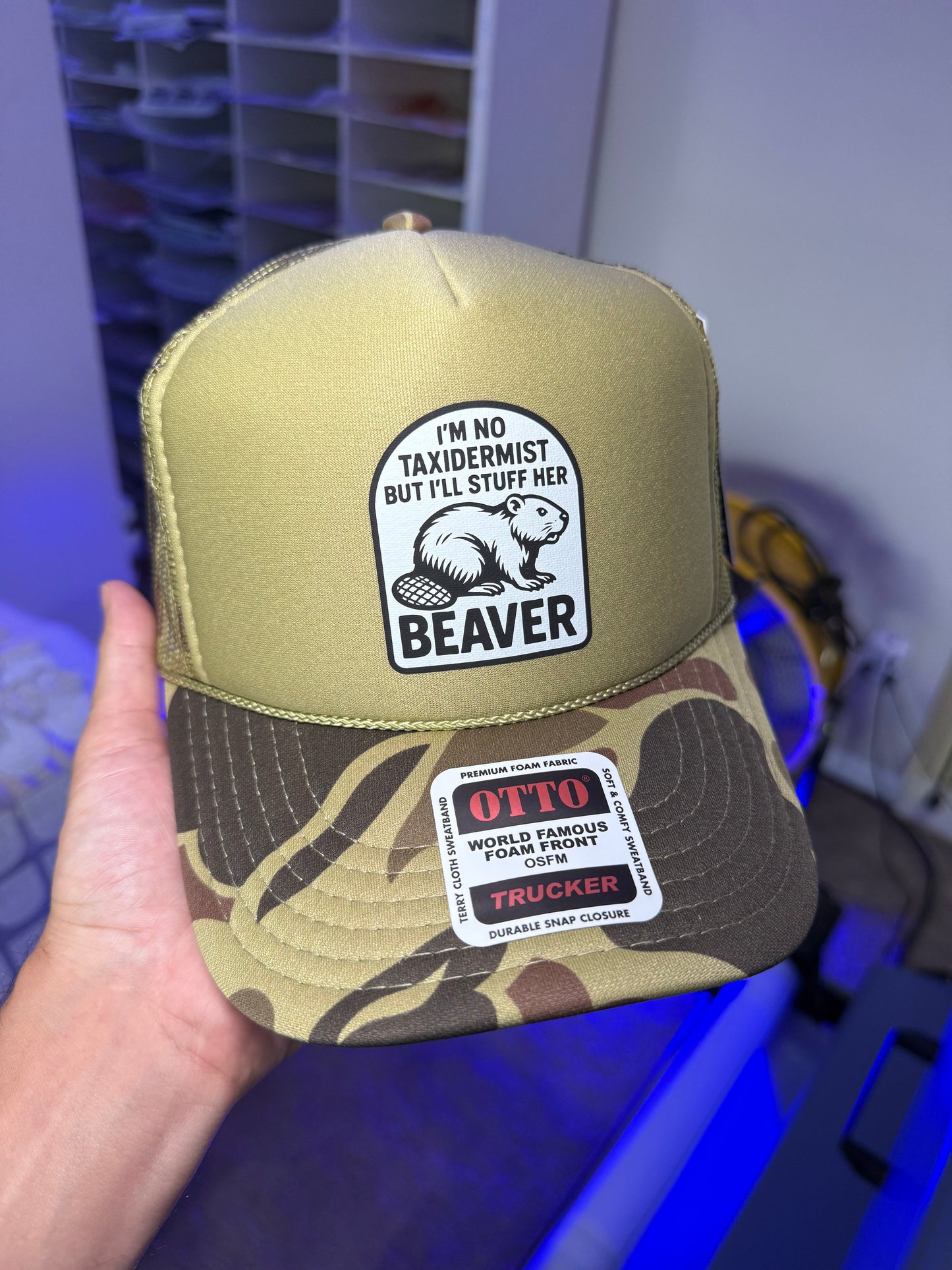Taxidermist Trucker Hat Luckless Outfitters