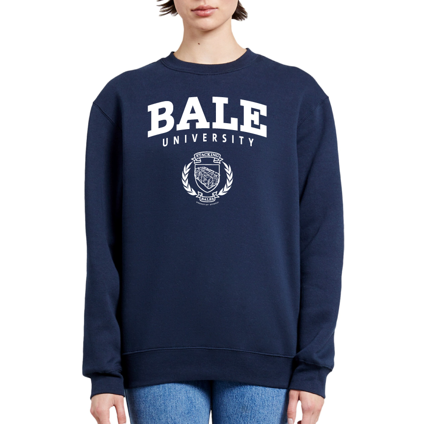 Bale University Crewneck Sweatshirt Horseplay Apparel