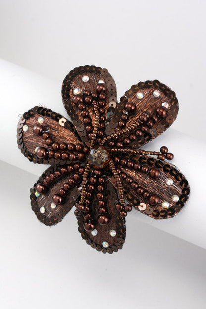 Sequin Flower Convertible Bracelet Scrunchie Shop Style & More | Fresh Looks, Everyday Deals & Free Shipping