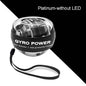 LED Wrist Power Hand Ball Self-starting Powerball With Counter Arm Hand Muscle Force Trainer  Exercise Equipment Strengthener