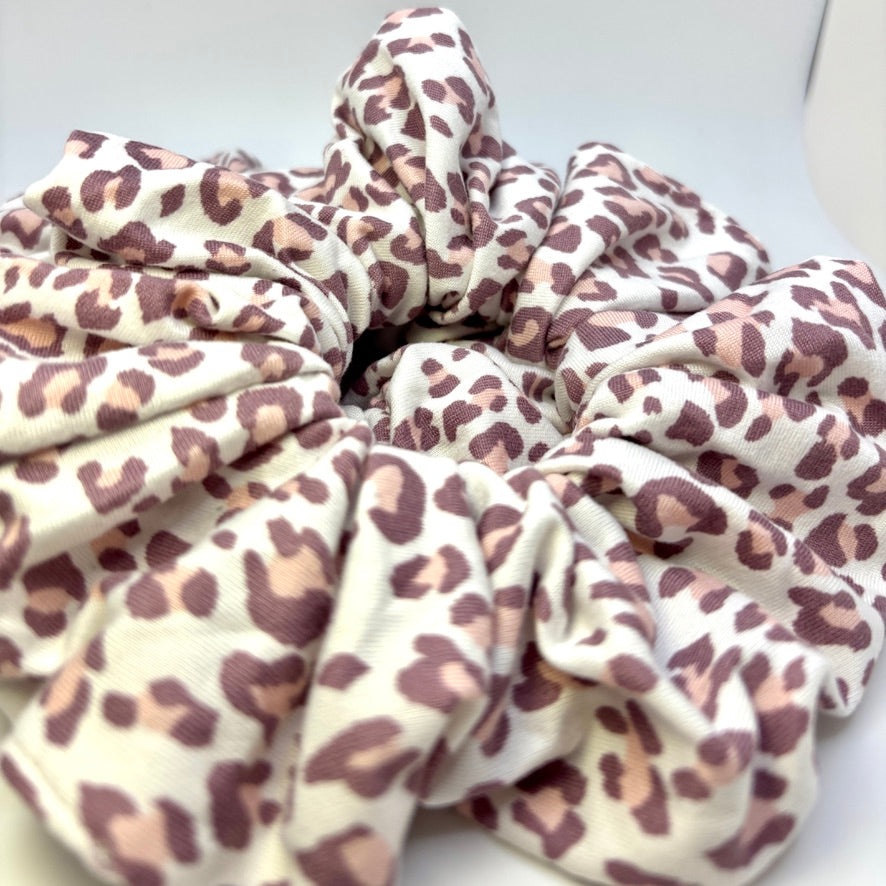 Purple Cheetah Scrunchie Enchanted Scrunch