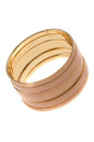 WIDE LAYERED BANGLE BRACELET Shop Style & More | Fresh Looks, Everyday Deals & Free Shipping